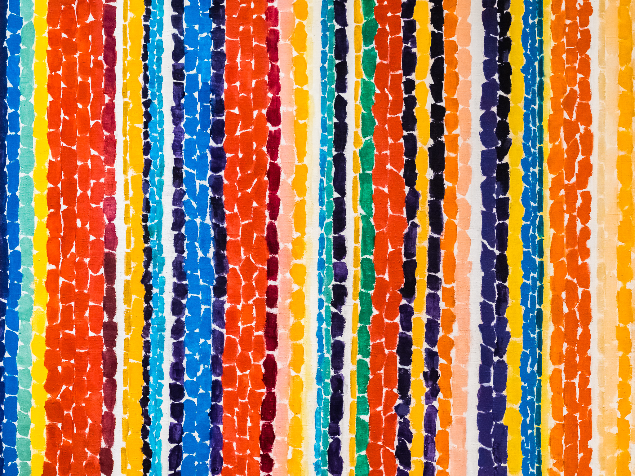 Excerpt from Tiptoe Through the Tulips by Alma W. Thomas (1969)