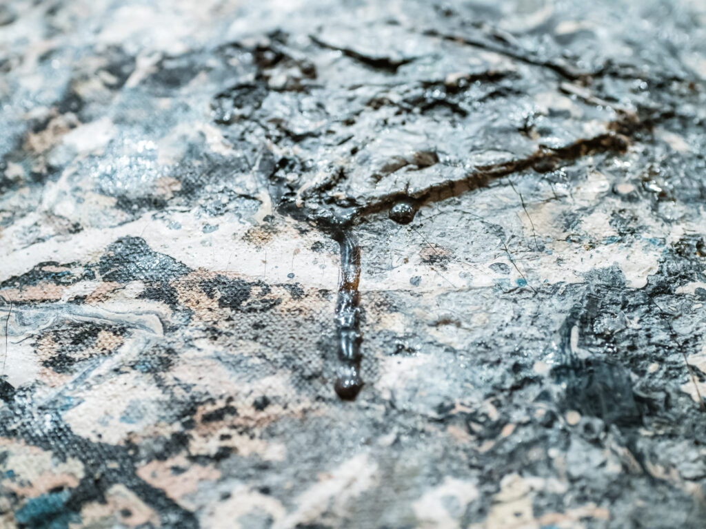 Excerpt from Number 7, 1951 by Jackson Pollock, 1951
